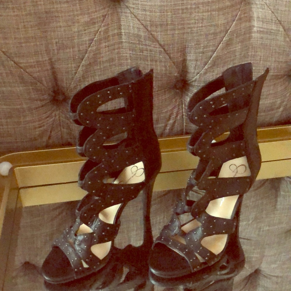 Black heels